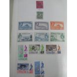 An album of world stamps with good Iraq stamps