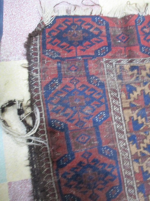 Two Eastern rugs along with a runner - Image 6 of 15
