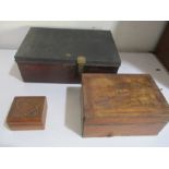 Three vintage boxes