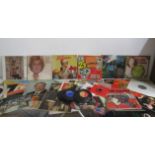 A quantity of various vinyl records