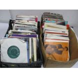 A collection of various 7 inch singles