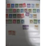 An album of GB stamps