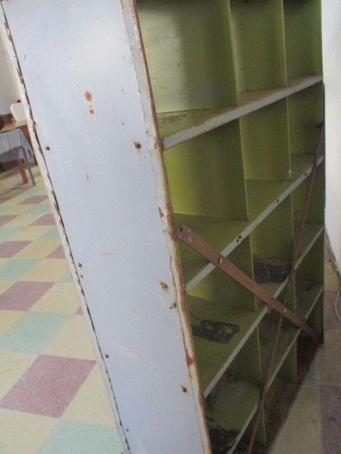 A set of industrial style metal pigeon holes - Image 5 of 7