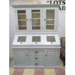 A painted apothecary dresser