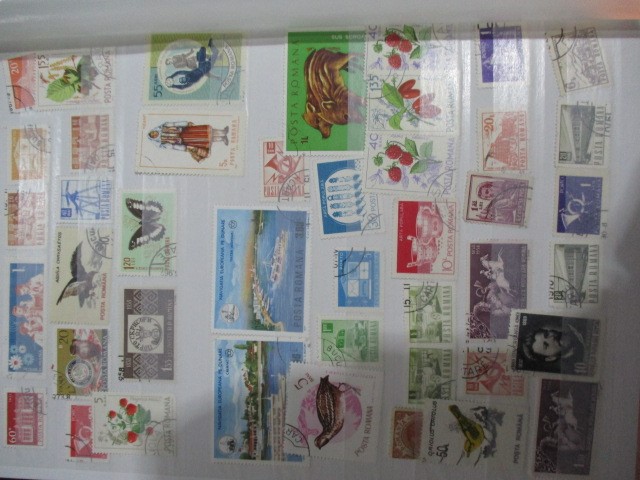 An album of worldwide stamps - Image 10 of 47