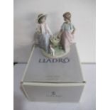 A boxed Lladro "Springtime Harvest" figurine group