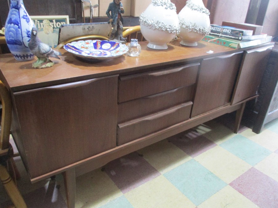 A mid century sideboard A/F