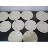 A quantity of Clarice Cliff plates