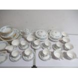 A Colclough bone China part dinner and tea set