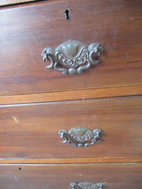 An Edwardian dressing chest A/F - Image 7 of 7