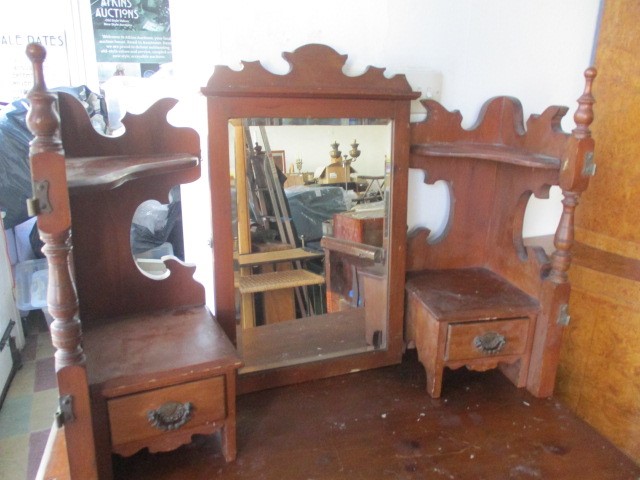 An Edwardian dressing chest A/F - Image 5 of 7