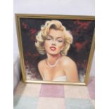 A contemporary oil painting of Marilyn Monroe (Norma Jean) by John Taylor
