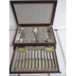 A canteen of Viners King Royale cutlery