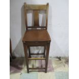 An elm draughtsman's chair