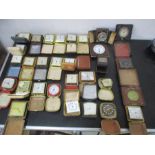 A collection of travel clocks, some A/F ( all untested)