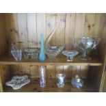 A collection of Art Glass including Holmegaard, Murano etc.