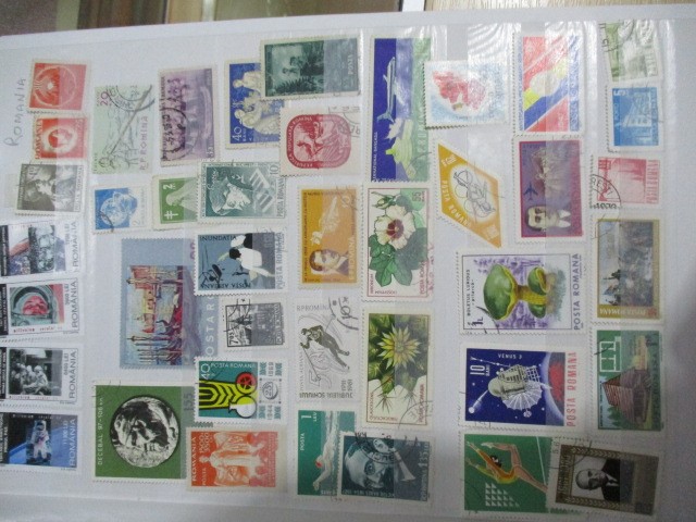An album of worldwide stamps - Image 9 of 47