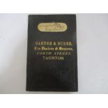 A vintage Tea Dealers & Grocers, Taunton accounting book