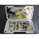 A Fladen case of fishing flies