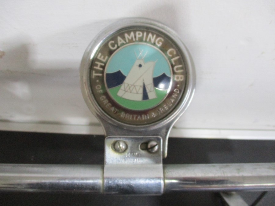 A vintage Caravan Club car badge along with a Bedford car badge - Image 2 of 6