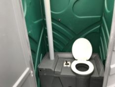 GREEN COLOURED PORTABLE EVENTS/SITE TOILET