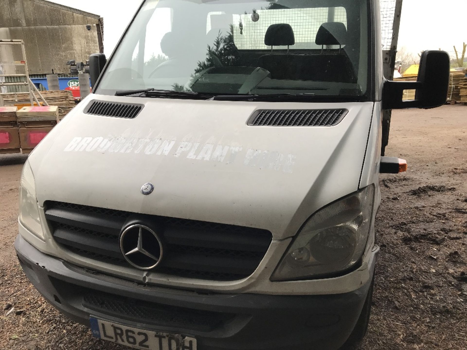 MERCEDES SPRINTER DROP SIDE TRUCK WITH TAIL LIFT REG: LR62 TOH DIRECT FROM LOCAL COMPANY AS PART - Image 9 of 10