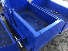 SPITFIRE 3-POINT LINKAGE MOUNTED TRANSPORT BOX, LITTLE USED