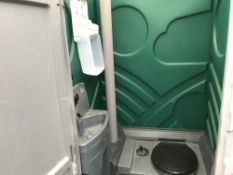 GREEN COLOURED PORTABLE EVENTS/SITE TOILET