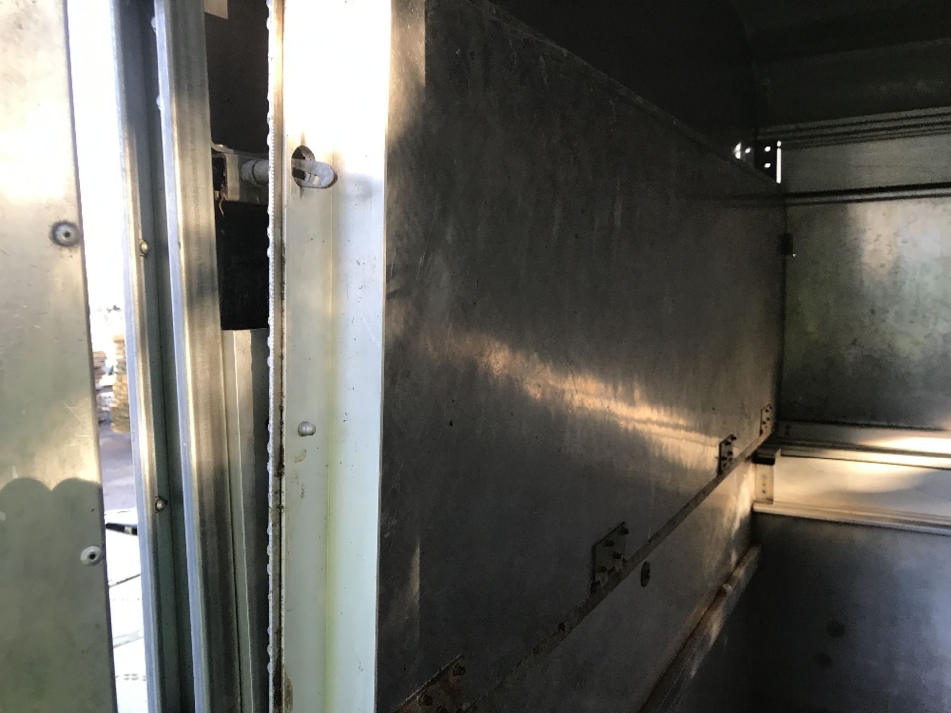 Ifor Williams triaxled livestock trailer with sheep decks, yr2012, previously lightly damaged/ - Image 10 of 11