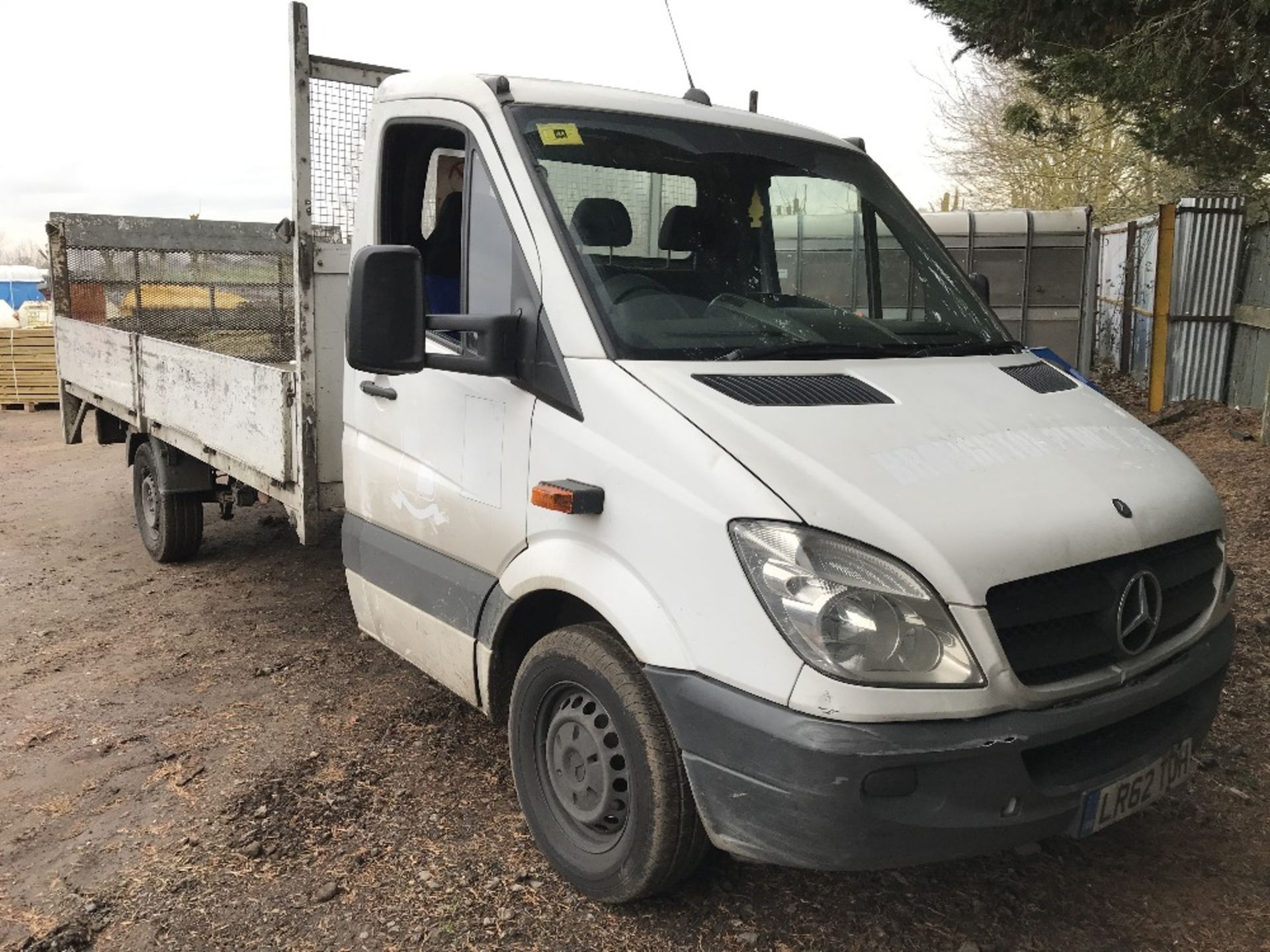 MERCEDES SPRINTER DROP SIDE TRUCK WITH TAIL LIFT REG: LR62 TOH DIRECT FROM LOCAL COMPANY AS PART