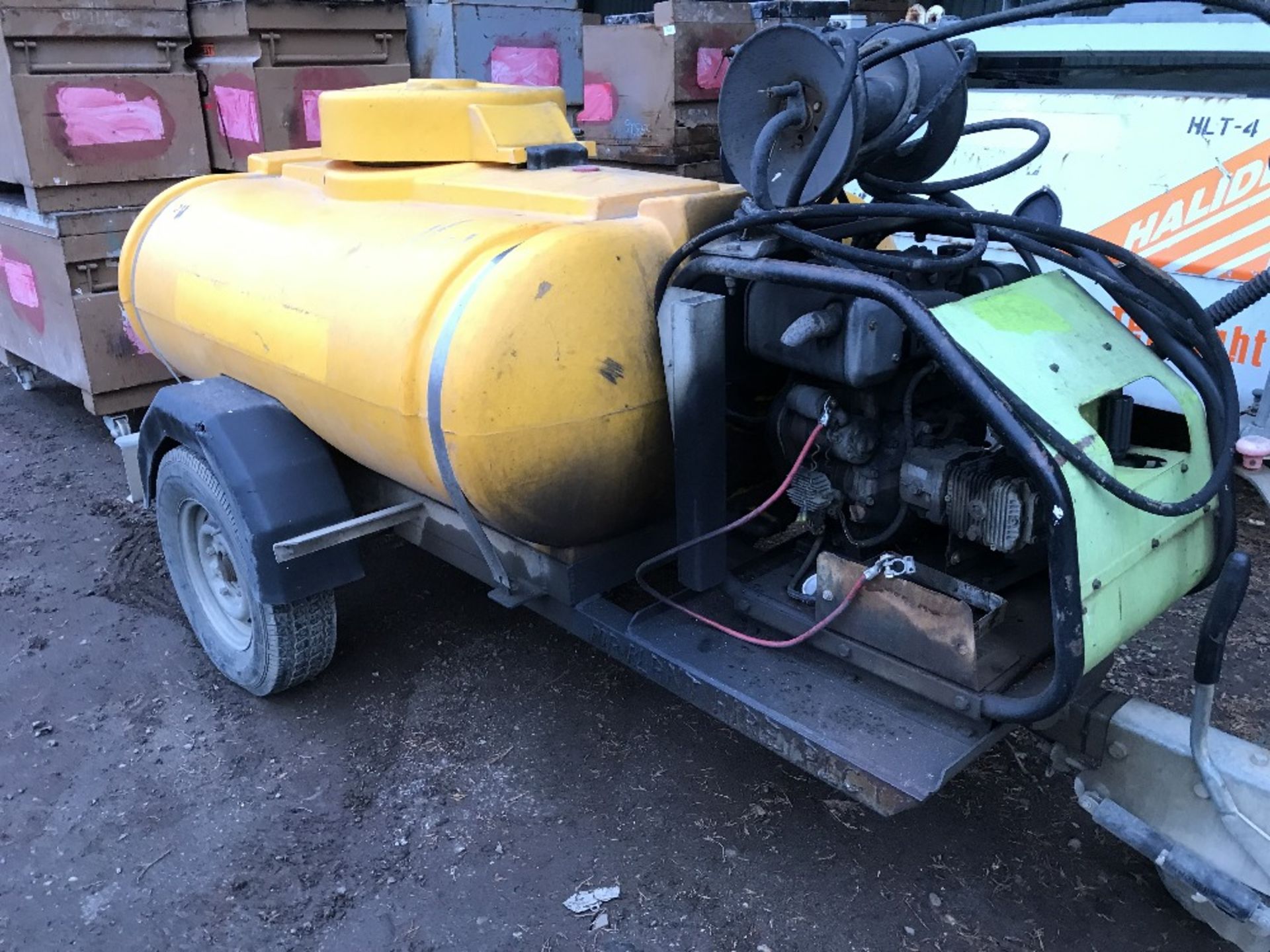 YANMAR ENGINED PRESSURE WASHER BOWSER, WHEN TESTED STARTED BUT CUT OUT...FUEL?? MAY NEED SOME
