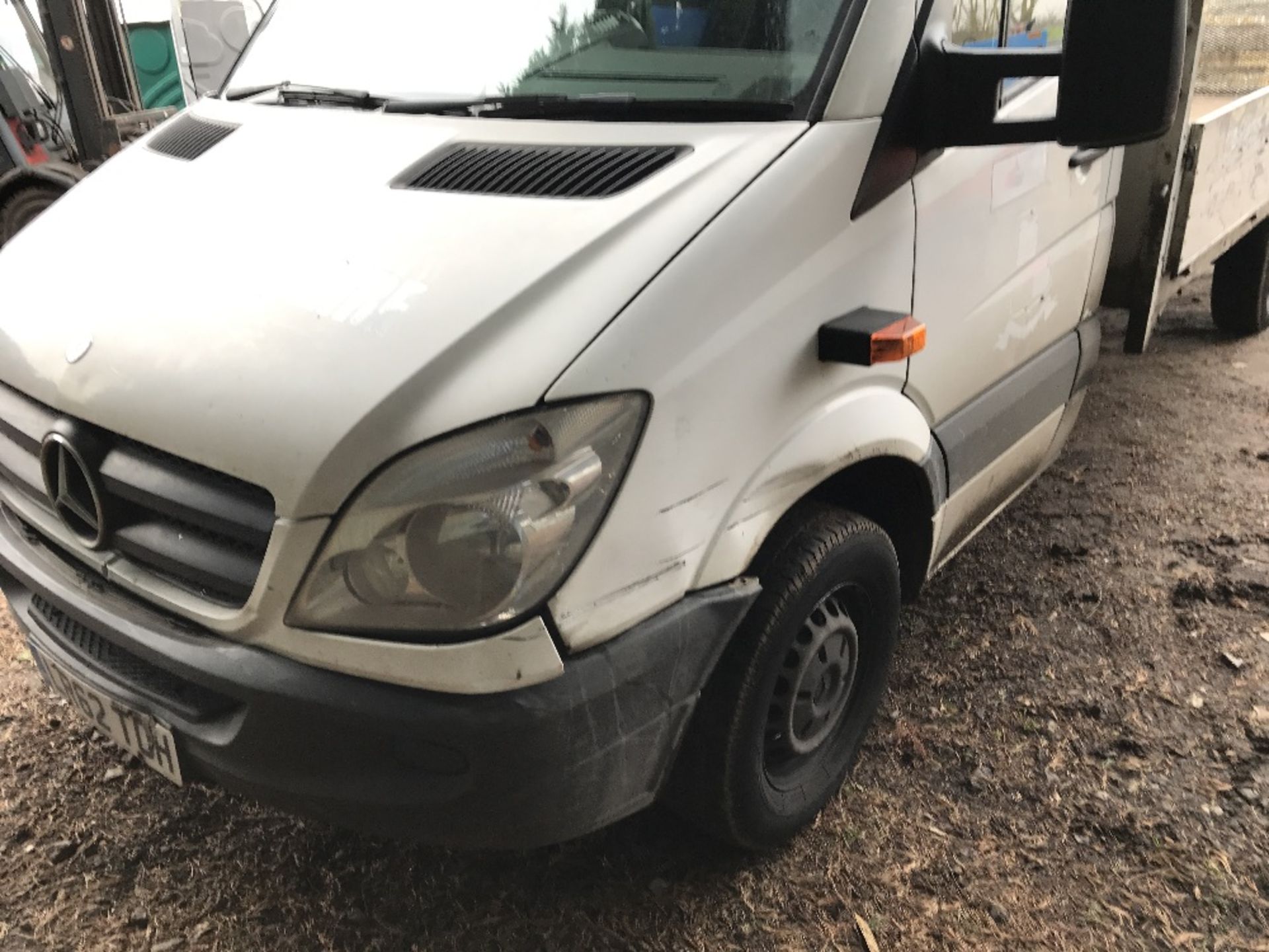 MERCEDES SPRINTER DROP SIDE TRUCK WITH TAIL LIFT REG: LR62 TOH DIRECT FROM LOCAL COMPANY AS PART - Image 8 of 10