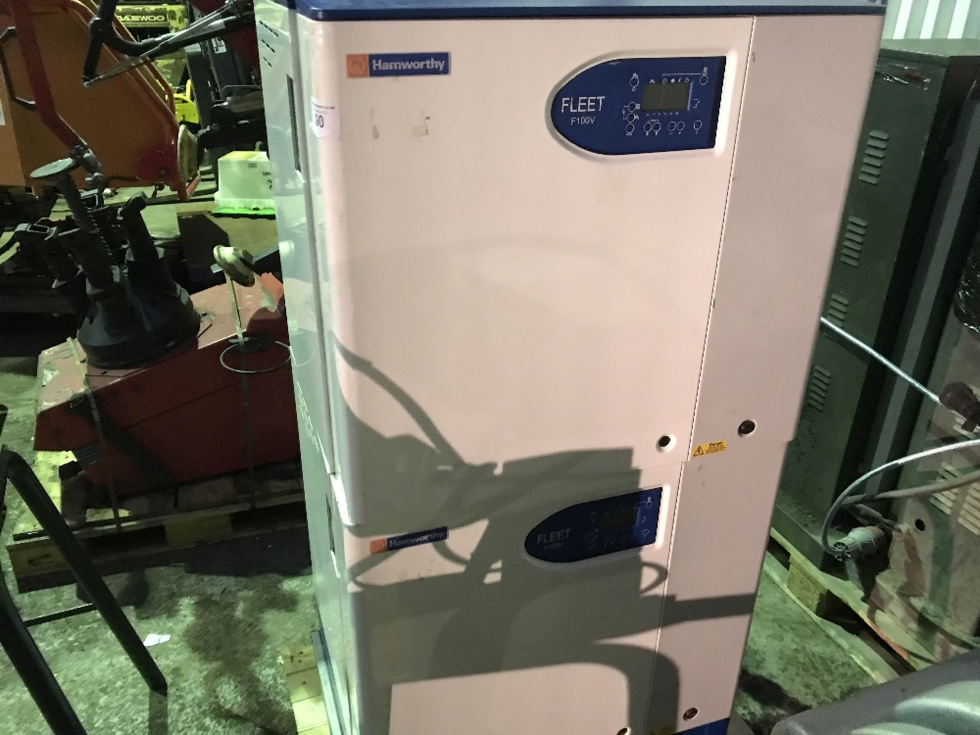 HAMWORTHY FLEET 100V TWO PART BOILER UNIT, USED FOR TESTING PURPOSES DIRECT FROM PIPE WORK/