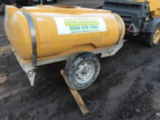 WESTERN TOWED WATER BOWSER, NO LID OR BOTTOM VALVE