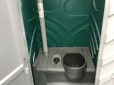 GREEN COLOURED PORTABLE EVENTS/SITE TOILET