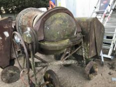 DIESEL ENGINED SITE MIXER UNTESTED