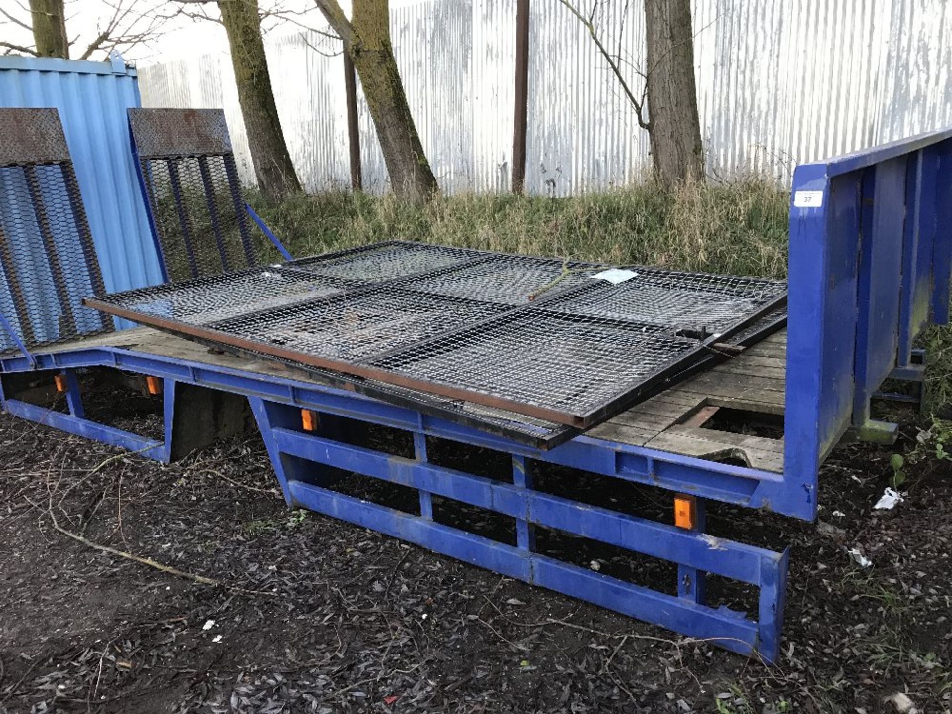 BEAVERTAIL PLANT BODY FROM DAF 45 LORRY 18FT TOTAL LENGTH, 13FT FLAT PLUS 5FT BEAVERTAIL,