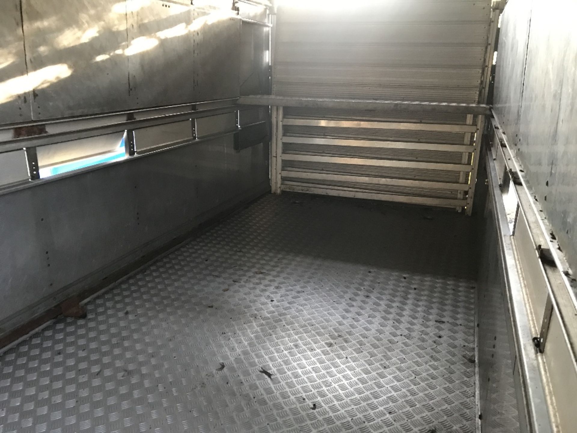 Ifor Williams triaxled livestock trailer with sheep decks, yr2012, previously lightly damaged/ - Image 8 of 11