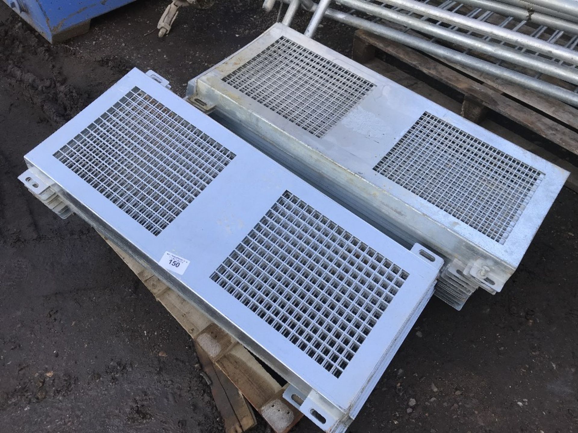 QTY OF MUCK CONVEYOR GUARDS NO VAT ON HAMMER PRICE
