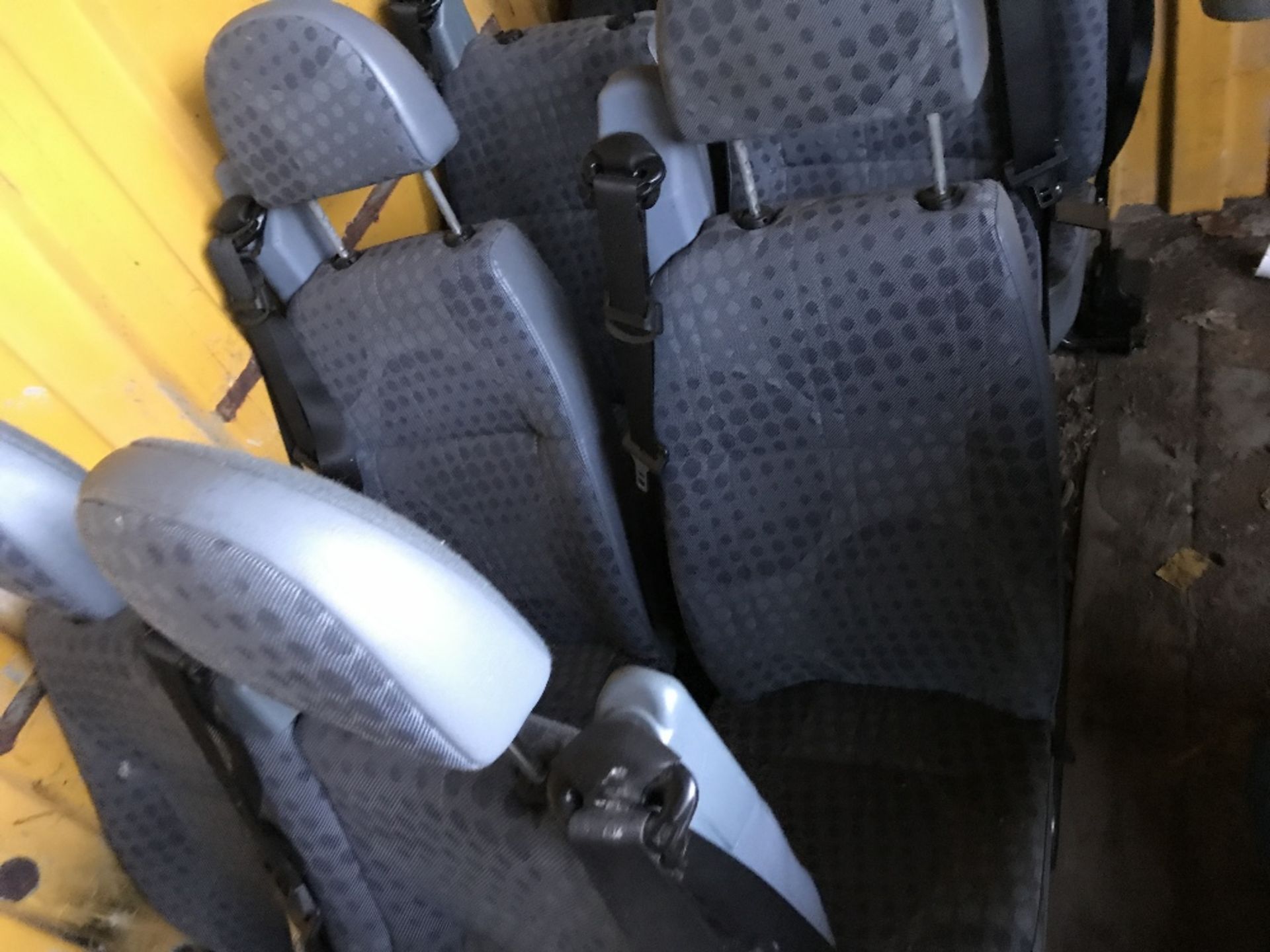 SET OF TRANSIT MINIBUS SEATS NO VAT ON HAMMER PRICE - Image 3 of 4