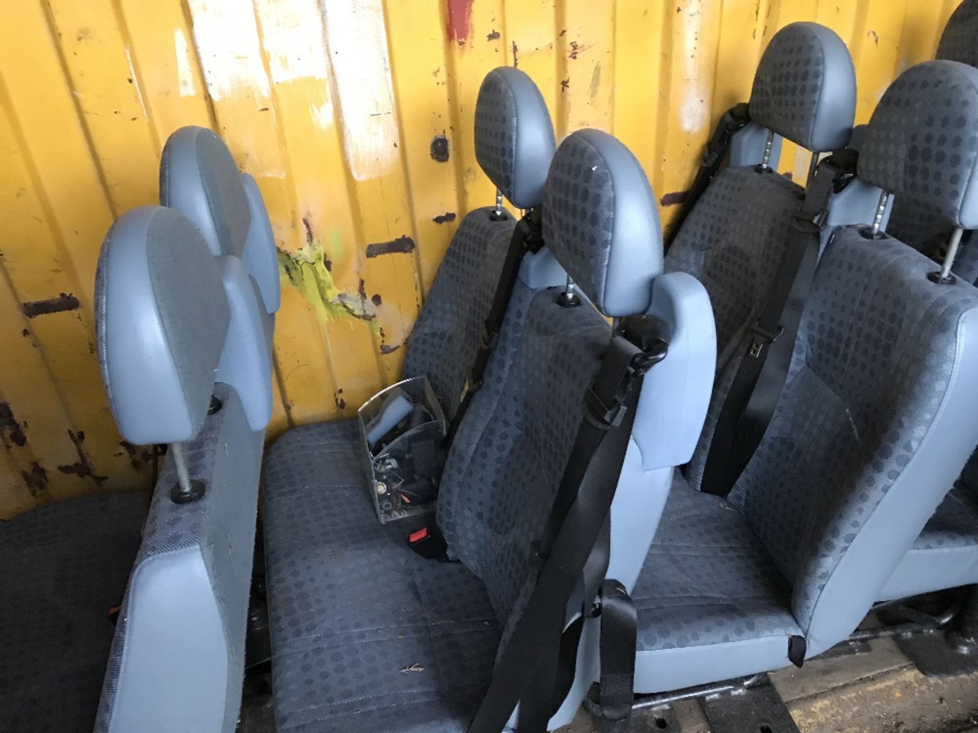 SET OF TRANSIT MINIBUS SEATS NO VAT ON HAMMER PRICE - Image 2 of 4