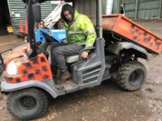 KUBOTA RTV UTILITY VEHICLE REG:AV55 MWW WHEN TESTED WAS SEEN TO DRIVE, STEER AND BRAKE