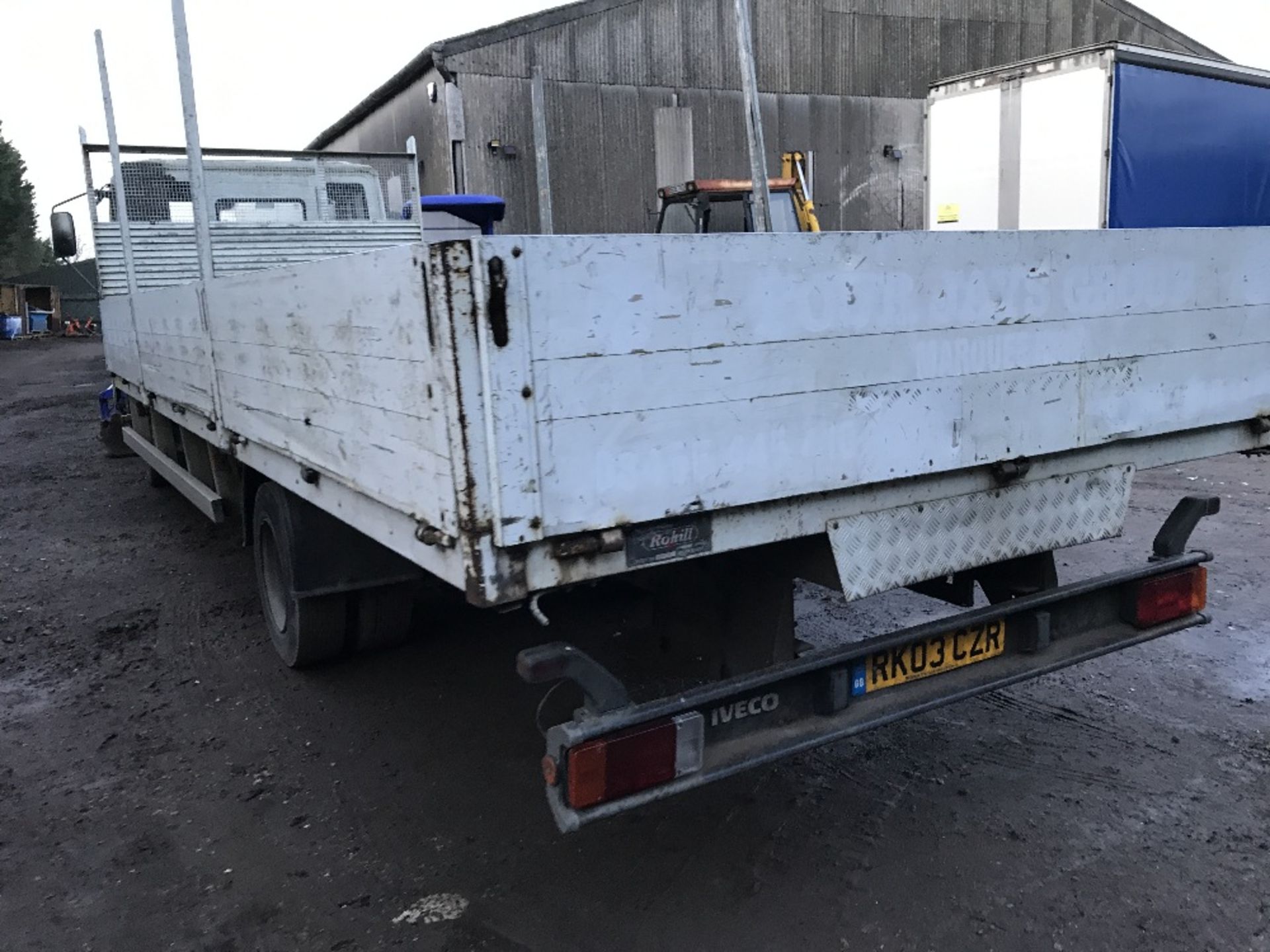 FORD EUROCARGO 22FT FLAT BED 7.5T, REG: RK03 CZR TEST TO JANUARY 2019 WHEN TESTED WAS SEEN TO DRIVE, - Image 7 of 11