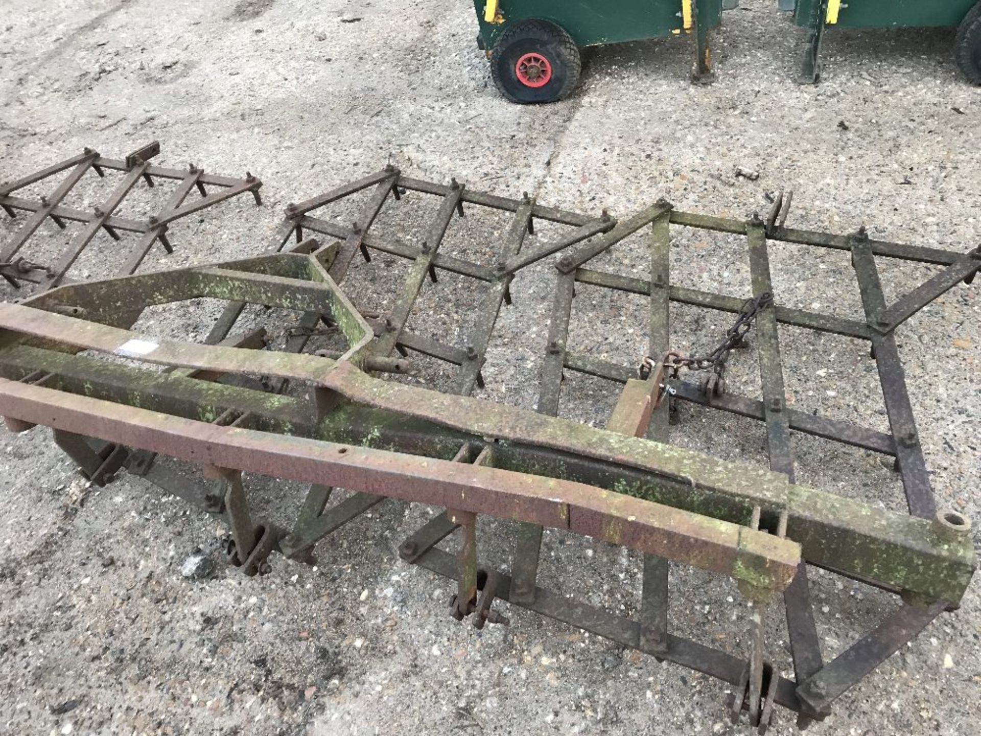 3 POINT LINKAGE MOUNTED SEED HARROWS CIRCA 9FT WIDE - Image 3 of 3