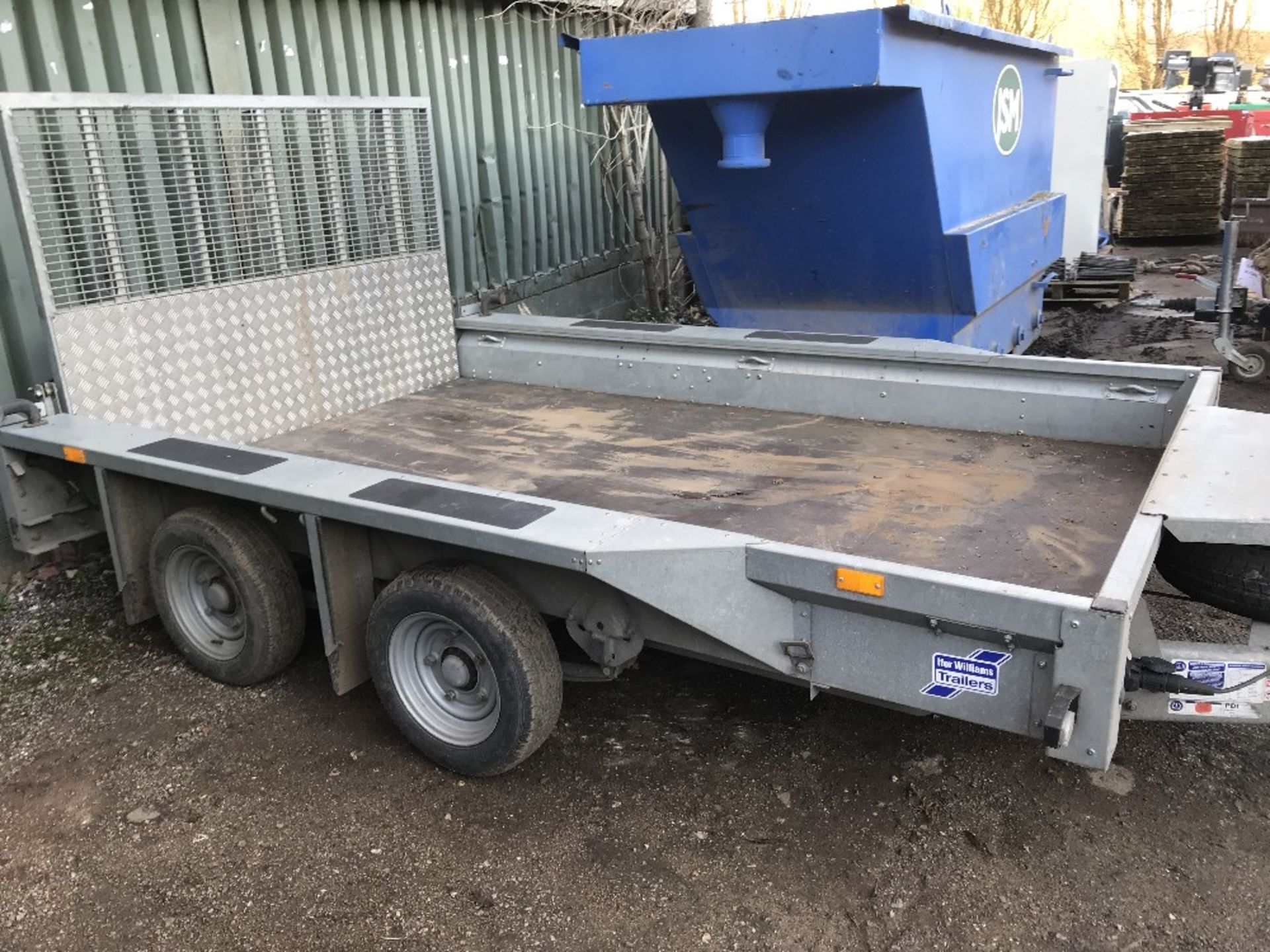 IFOR WILLIAMS GX106 WIDE BODY PLANT TRAILER YEAR 2014 BUILD SN:SCKD00000E0645188. EX COMPANY - Image 5 of 5