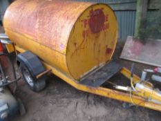 TRAILER ENGINEERING 1000 LITRE ROAD TOWED BUNDED DIESEL BOWSER