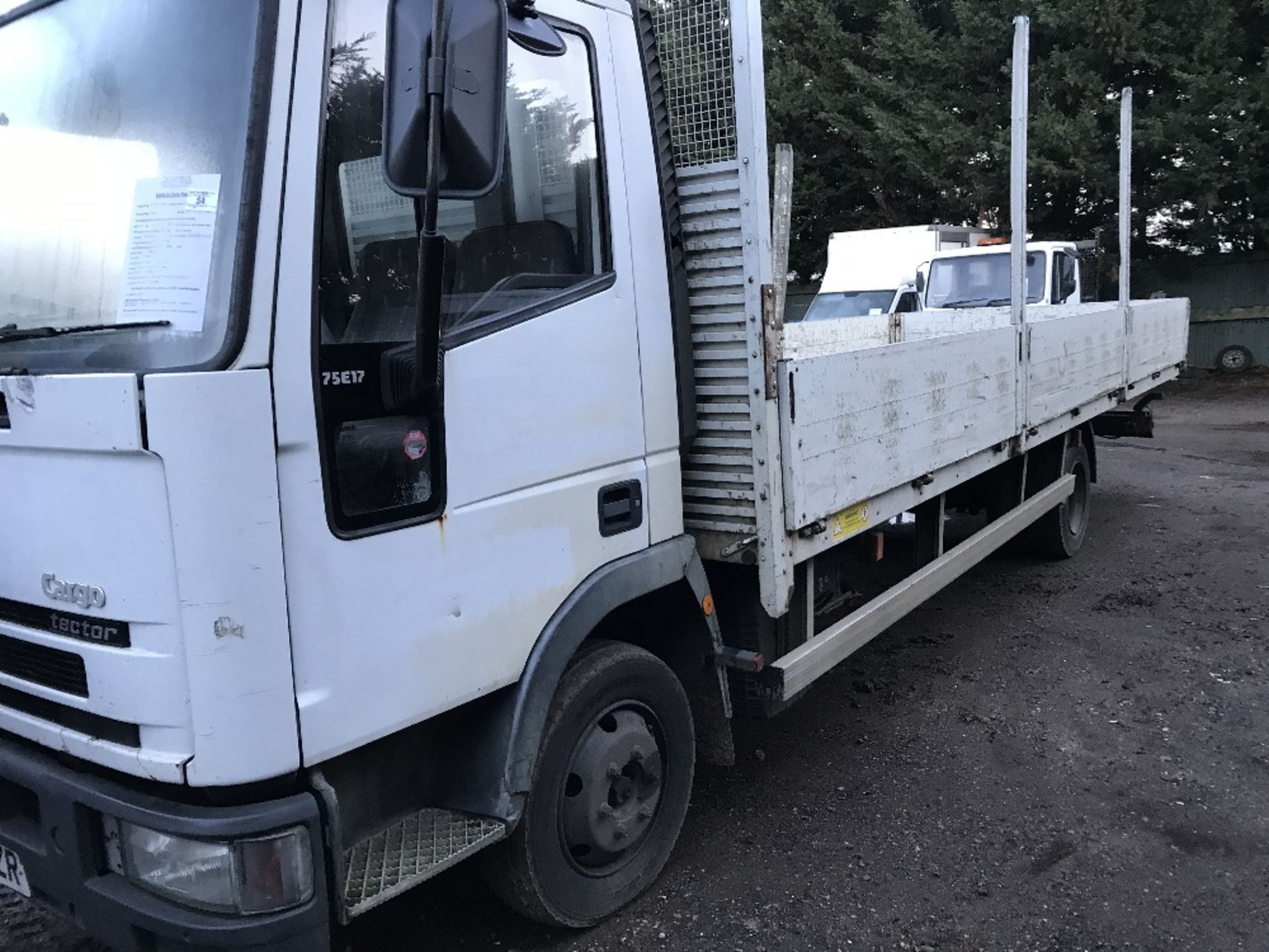 FORD EUROCARGO 22FT FLAT BED 7.5T, REG: RK03 CZR TEST TO JANUARY 2019 WHEN TESTED WAS SEEN TO DRIVE,