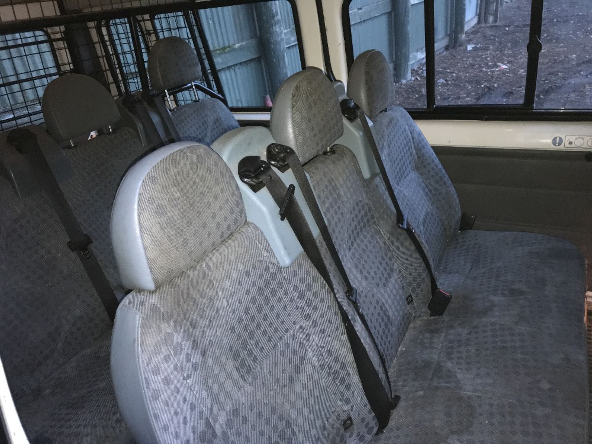 FORD TRANSIT 9 SEAT MINIBUS WITH REAR TOOL AREA, REG:NA12 YOY DIRECT FROM LOCAL COMPANY AS PART OF - Image 5 of 7