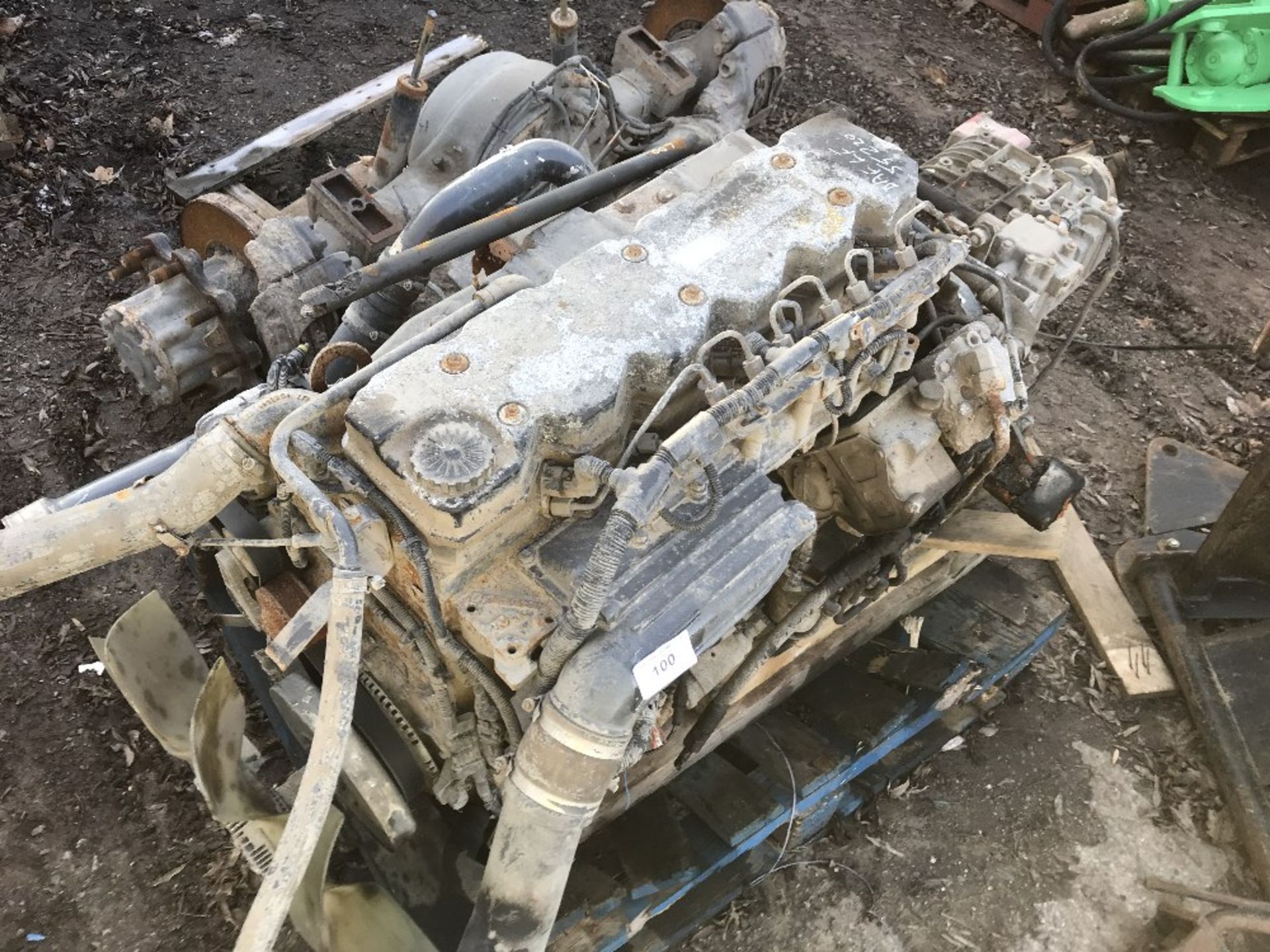 DAF 55.220 LORRY ENGINE AND GEARBOX & AXLE NO VAT ON HAMMER PRICE