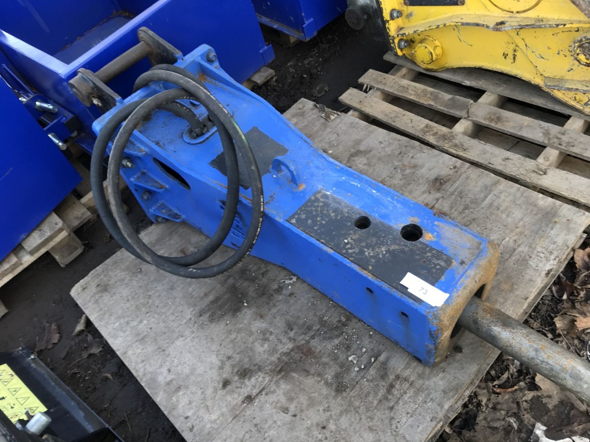 MSB 250 TYPE BREAKER ON 45MM PINS SUITABLE FOR 8 TONNE EXCAVATOR